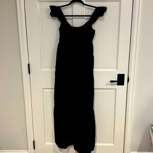 Black Sundress - cap sleeve or off the shoulder